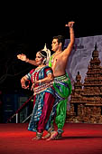 Indian classical dance - Odishi dance performance at Mamallapuram Dance festival 